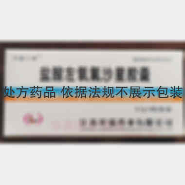 优选 盐酸左氧氟沙星胶
