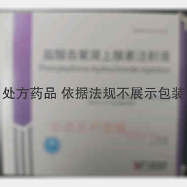 盐酸去氧肾上腺素 1ml*10mg*5支 合肥亿帆生物制药有限公司
