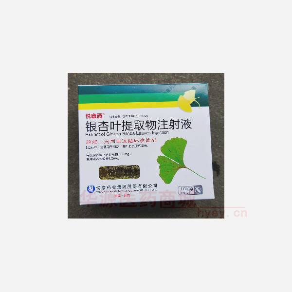 优选 银杏叶提取物注射