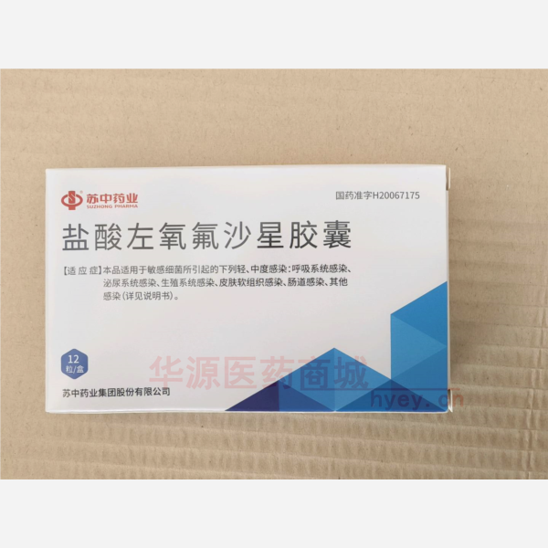 优选 盐酸左氧氟沙星胶