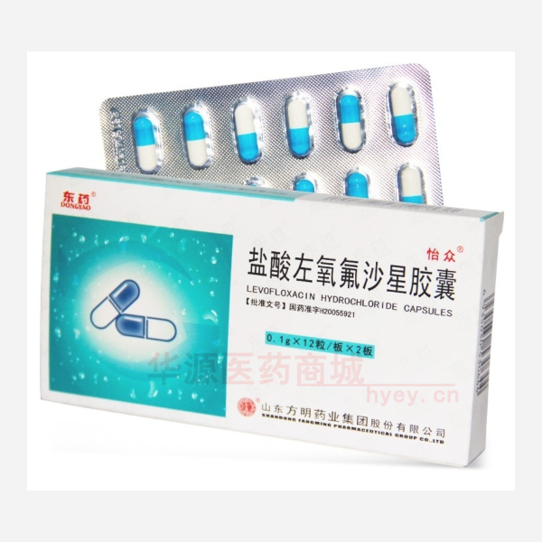 优选 盐酸左氧氟沙星胶