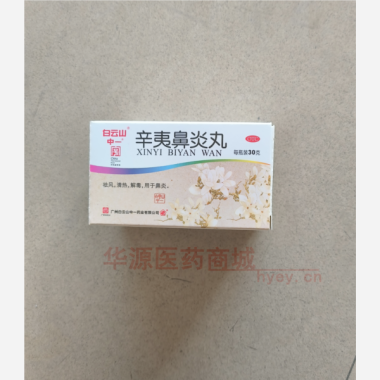 辛夷鼻炎丸 30g 广州白云山中一药业有限公司