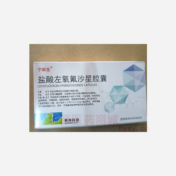 优选 盐酸左氧氟沙星胶