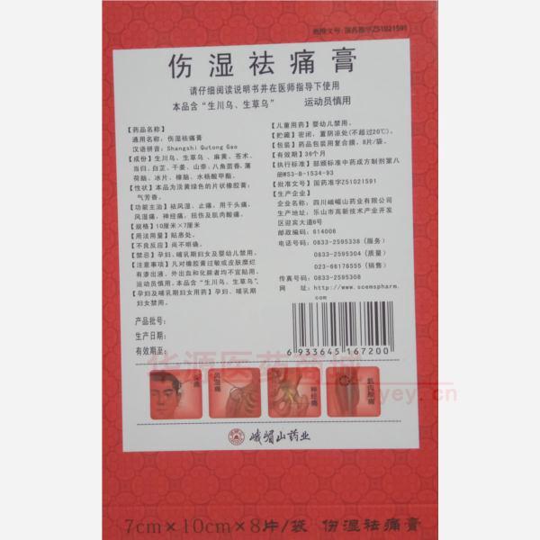 优选 伤湿祛痛膏