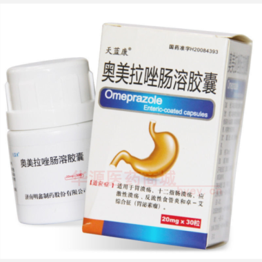 优选 奥美拉唑肠溶胶囊