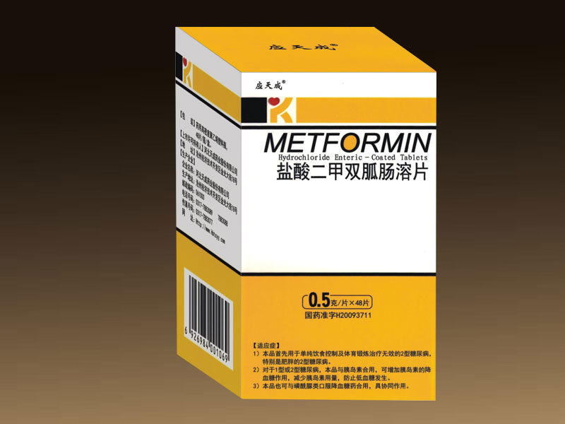 伊众捷 盐酸二甲双胍肠溶胶囊