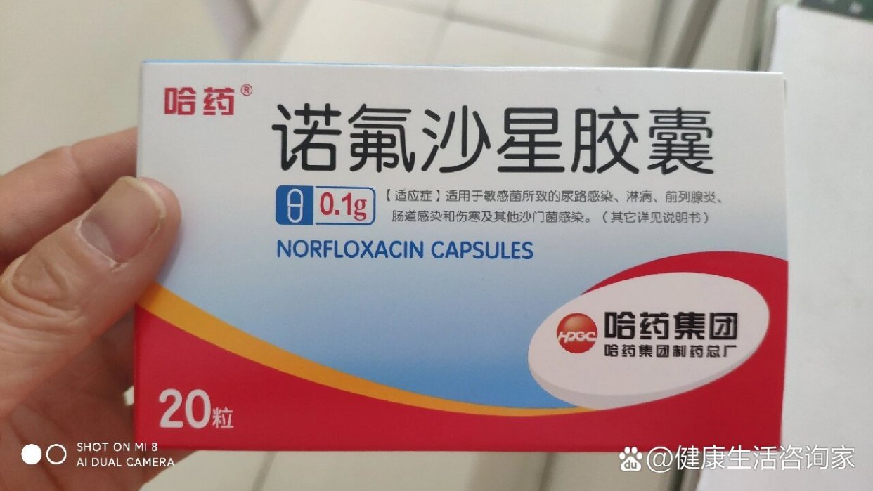 哈药六厂 诺氟沙星胶囊