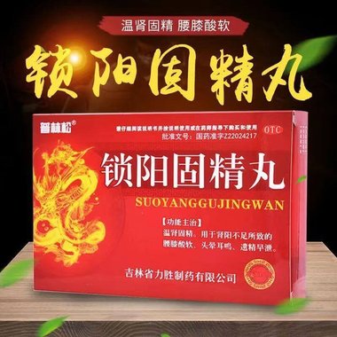 药城 锁阳固精丸 9克×10丸 药都制药集团股份有限公司