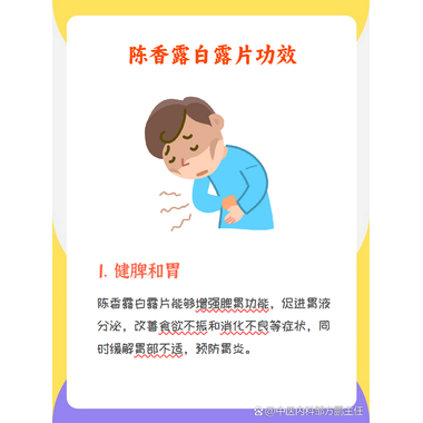 邦琪 陈香露白露片 0.5克×30片 广西邦琪药业有限公司