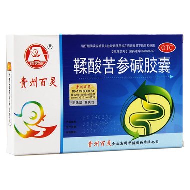 安场 鞣酸苦参碱胶囊 0.3gx12粒/盒 贵州万顺堂药业有限公司