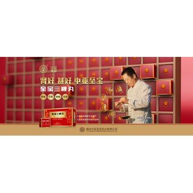 中亚 至宝三鞭丸 6.25克x8丸/盒 烟台中亚医药保健酒有限公司