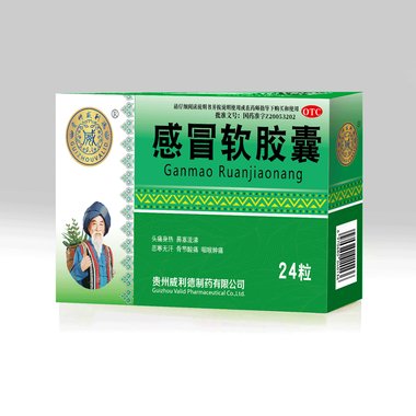 博祥 感冒软胶囊 27粒 吉林省通化博祥药业股份有限公司