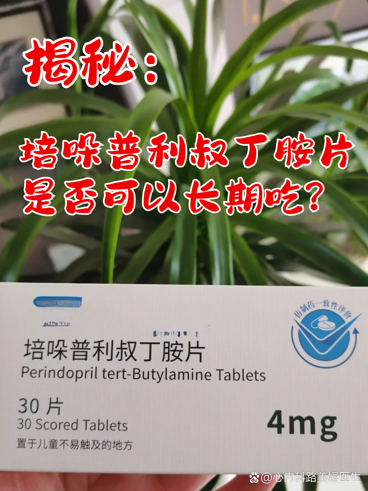 通泰 培哚普利片