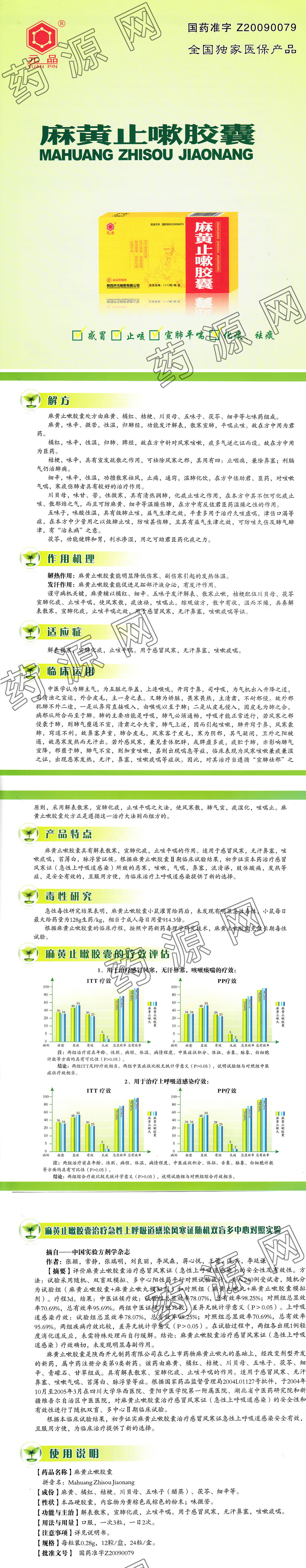 奇特 止嗽立效胶囊