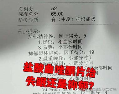 盐酸曲唑酮片 50mg*20s 美时化学制药股份有限公司南投厂
