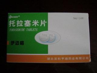 托拉塞米片 10mg*12s 南京正科医药股份有限公司