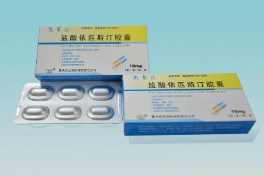 盐酸依匹斯汀胶囊 10mg*6s 重庆药友制药有限责任公司