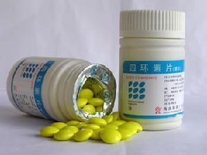 优选 四环素片（糖衣）