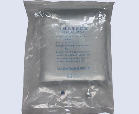 优选 生理氯化钠溶液（