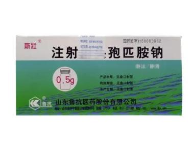 注射用头孢匹胺钠 0.5g*10支 山东鲁抗医药股份有限公司