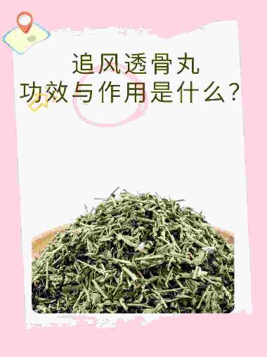 追风透骨丸(套盒 36g 沈阳红药集团股份有限公司