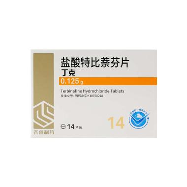 盐酸特比萘芬片 0.25g*14s板 南京臣功制药股份有限公司