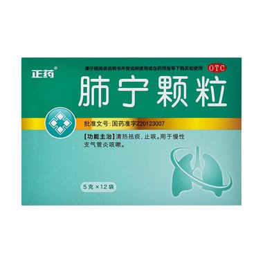 肺宁颗粒（无蔗糖