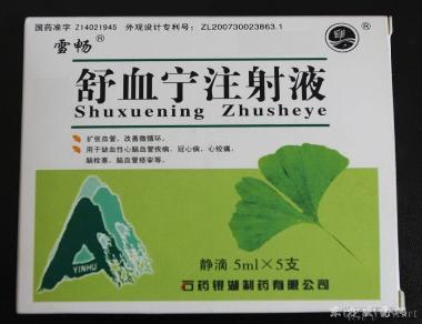 舒血宁注射液 5ml 北京华润高科天然药物有限公司