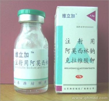 注射用阿莫西林钠 1.5g*10瓶 山东二叶制药有限公司