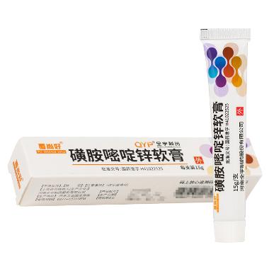 优选 磺胺嘧啶锌软膏(
