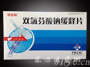 优选 双氯芬酸钠缓释片