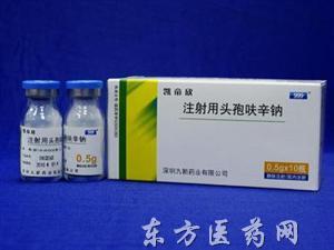 注射用头孢呋辛钠 0.5g 陕西顿斯制药有限公司