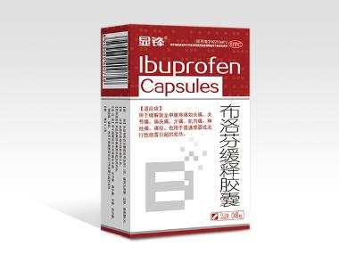 布洛芬缓释胶囊 0.3g*8s 吉林省力盛制药有限公司