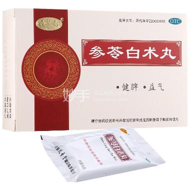 参苓白术丸 6g*9袋 河南金鸿堂制药有限公司