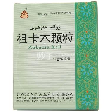 祖卡木颗粒 12g*6袋 新疆银朵兰药业股份有限公司