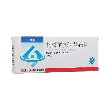 优选 枸橼酸托法替布片