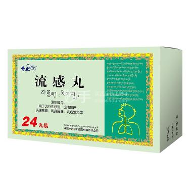 流感丸 0.25g*24丸*1板 青海柴达木高科技药业有限公司