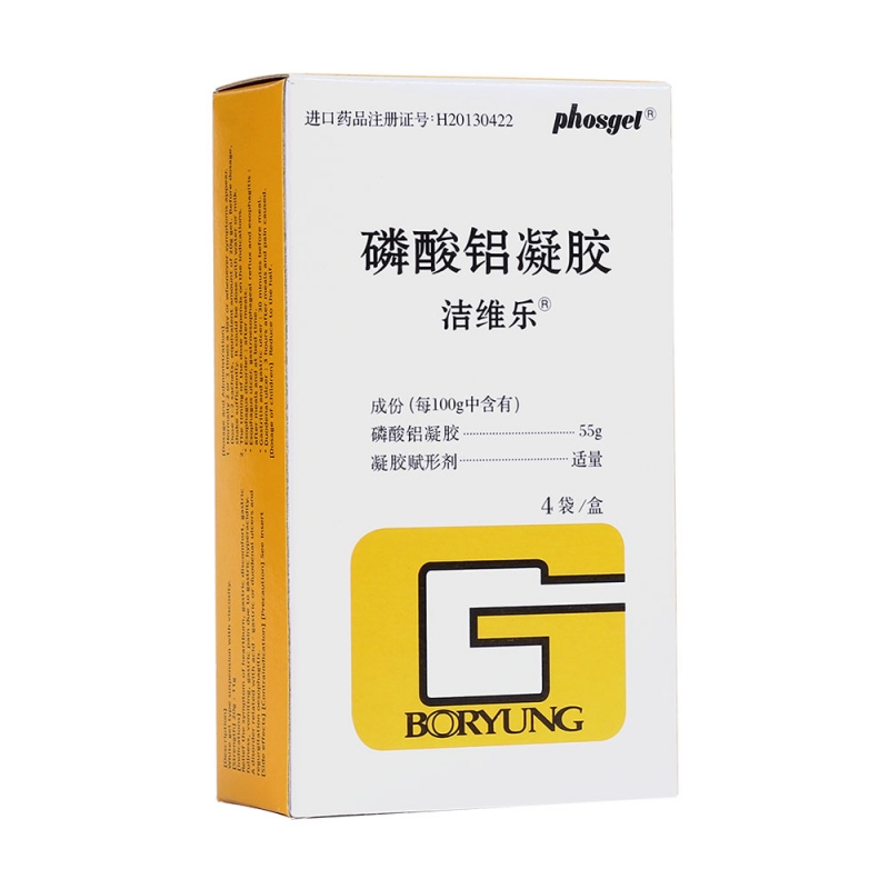 优选 磷酸铝凝胶（洁维