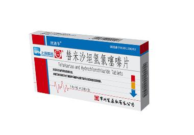 替米沙坦氢氯噻嗪 40mg*12.5mg*28s 苏州中化药品工业有限公司